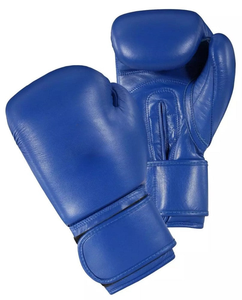 Gants de boxe professionnels en cuir PU, fabrication directe d'usine, 12oz, 16oz, 14oz, logo personnalisé, équipement d'entraînement pour arts martiaux et boxe. - Product Image 6