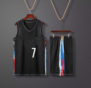 Tenue de basketball de haute qualité, nouveau style, meilleure vente, personnalisable avec votre propre logo, respirante, grandes tailles, 100% polyester, faible MOQ - Product Image 1