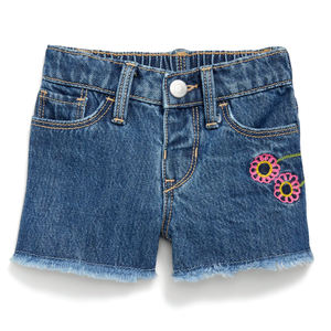 Short en jean Streetwear respirant de haute qualité pour homme avec logo brodé Nouvelle arrivée Couleur unie - Product Image 1