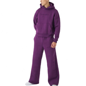 เสื้อสเวตเตอร์ผ้าฟลีซสำหรับผู้ชายและผู้หญิงเสื้อสเวตเตอร์ผ้าคอตตอนหนาใส่ได้ทั้งชายและหญิงมีฮู้ดระบายอากาศได้ดีมีลายพื้นไซส์ใหญ่พิเศษ - Product Image 1