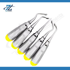 Elevadores Dentales Manuales Reutilizables Dogmatic con Empuñadura Acolchada de Lujo, Acero Inoxidable Premium Autoclavable para Extracción Dental - Product Image 6