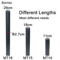 Tripod Mini Aluminium SORRISO, Tripod Meja Portabel, Stand Tripod Universal 1/4 Inci untuk Kamera Digital, Ponsel, Gimbal