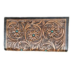 Auténtica Bolsa Ejecutiva de Cuero Vacuno Occidental Hecha a Mano, con Diseño Artesanal en la Parte Delantera, Cierre de Cremallera, Estilo Bohemio, para Viajes Diarios de Primavera - Product Image 4