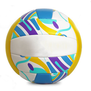 Ballon de beach-volley de haute qualité pour hommes et femmes, taille 5 – Ballon de beach-volley en PU cousu à la machine pour adultes et enfants, loisirs et divertissement - Product Image 2