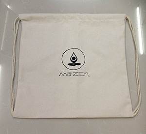 Bolsas pequeñas de algodón con cordón, respetuosas con el medio ambiente, elaboradas con cuidado, bolsa con cordón de algodón puro elegante y sostenible a la venta - Product Image 3