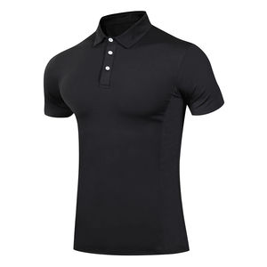 Tela de punto estampada con patrón sólido de Spandex de algodón transpirable de alta calidad para polos para hombres y mujeres camisas de Golf comprimidas - Product Image 1