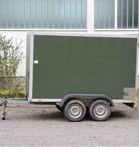 Remolque de Caja Cerrada WM Meyer WM C100, Remolque de Transporte de Carga de un Solo Eje - Product Image 6