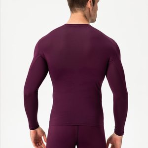 Conjunto de compresión resistente transpirable Conjunto de compresión de ajuste elástico Construido para deportes Ideal para hombres Conjunto de compresión - Product Image 5