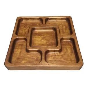 Meilleur plateau tissé moderne en osier pour corbeille à fruits ronde avec fonction d'eau tressée Plateau de service Offre Spéciale tendance - Product Image 5