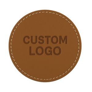 Posavasos de cuero PU personalizados al por mayor para bares y restaurantes - Product Image 4