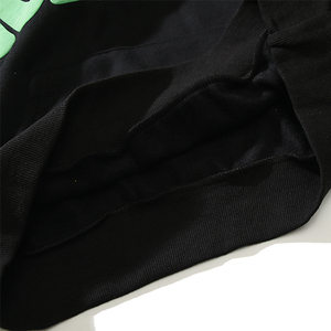 เสื้อฮู้ดพิมพ์ลายพัฟสำหรับผู้ชายเสื้อฮู้ดแบบสวมหัวผ้าคอตตอนดีไซน์ผสมพิมพ์ลายเสื้อฮู้ดแฟชั่นสำหรับผู้ชาย - Product Image 5