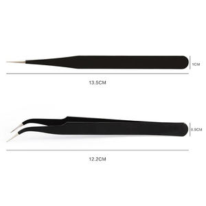 Professional OEM Services For <b>Eyelash</b> Extension Tweezers With Anti <b>Magnetic</b> Case <b>Eyelashes</b> Tweezers - Product Image 5