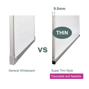 Tối Giản Xóa Khô Từ Tính Bảng Trắng Khung Nhôm Cho Văn Phòng - Product Image 4