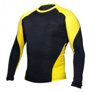 Camisas de manga larga para correr activas para hombre, pantalones de protección contra sarpullidos, camisas de compresión de entrenamiento de secado rápido, Haus Industries - Product Image 6