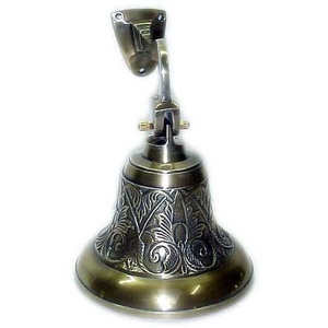 Meilleure qualité en laiton bureau appel cloche pour hôtels Restaurants comptoir cloche tenture murale haute qualité en gros article de luxe - Product Image 3