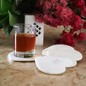 จานรองแก้วหินรูปหัวใจฟรีจากอินเดียสำหรับร้านอาหารโรงแรม - Product Image 4