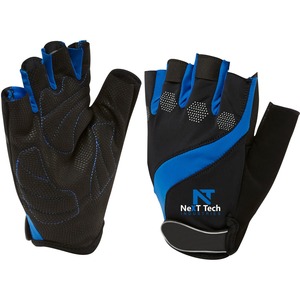 ถุงมือออกกำลังกายหนังสังเคราะห์ระบายอากาศได้ดีถุงมือออกกำลังกายยกน้ำหนัก - Product Image 1