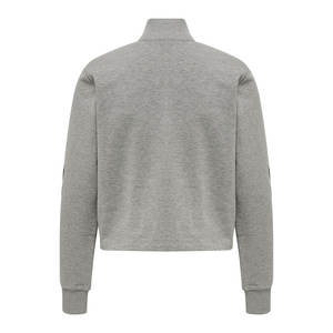 Sweat à capuche court en éponge de haute qualité pour femmes Logo avant Sweat à coupe courte à la mode pour la salle de sport Tenue décontractée Hiver Pull à la mode - Product Image 2