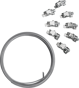 Kit Nastro a Fascetta Larghezza 2 mm. 9x3 metri + 8 GANCI - Product Image 1