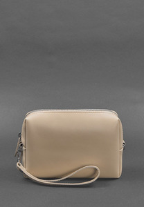 Factory Custom Genuine Leather Vintage for Toiletry <b>Bag</b> Waterproof Men's Women's <b>Makeup</b> <b>Bag</b> Travel Cosmetic Organizer Zipper - Product Image 2