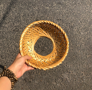 Dessous de plat en bambou vietnamien-Protecteur de plaque chauffante réutilisable pour table et comptoir VIET FARGIMEX - Product Image 2