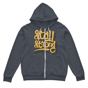 Sweat à capuche zippé en polaire pour homme, hiver 2026, respirant, écologique, 100 % coton, coupe oversize, logo personnalisé position avant, OEM 350g - Product Image 5