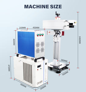 Tipo de columna 10W UV Galvo Máquina de marcado láser EZCAD Sistema de control Refrigeración por agua DXF AI para materiales metálicos y no metálicos - Product Image 5