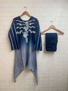 Accesorios de moda diseñador indio paquistaní bordado listo GEORGETTE fiesta festiva desgaste mujeres Salwar trajes último diseño - Product Image 4