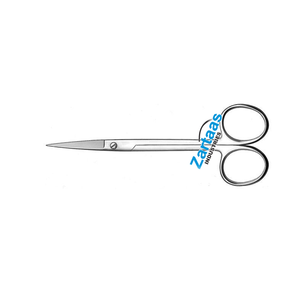 Instrumento Dental de acero inoxidable de alta calidad Tijeras de goma 804 Instrumentos quirúrgicos rectos de 12 cm - Product Image 3