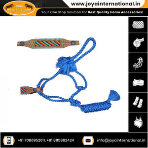 Showman-Cinta tejida de nailon azul con cuello Halter y cuentas de arcoíris, nueva colección - Product Image 4