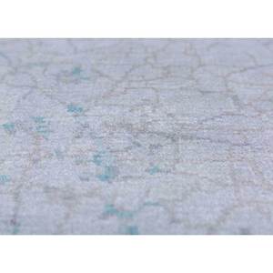 Tapis en soie de bambou noué à la main gris-entropie et noir AKBS-5501 pour adolescents, tapis rectangulaire abstrait pour salon et couloir - Product Image 3