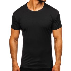 Nice Quality Men's Gym T-Shirt New Black Velour Style Customized OEM <b>Product</b> on Sale Fashionable T-Shirt from WS INTERNATIONAL - Product Image 1