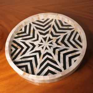 ถาดเรซิ่นดีไซน์สร้างสรรค์แบบชั้นเดียว สไตล์โมเดิร์นหรูหรา สินค้าขายดี อุปกรณ์ตกแต่งบ้านและห้องครัว - Product Image 6