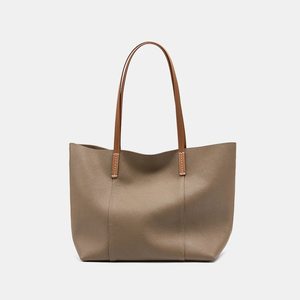 กระเป๋าถือหนังแท้แฟชั่นใหม่สำหรับผู้หญิงกระเป๋าสะพายไหล่ใบเดียวหนังวัวพร้อมความจุขนาดใหญ่ - Product Image 6