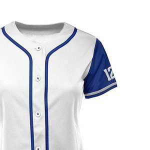 Camiseta de Béisbol para Hombre, Diseño Moderno, 100% Algodón, Secado Rápido, Antibacteriana, Venta al Por Mayor a Bajo Precio, Modelo 2025 - Product Image 6