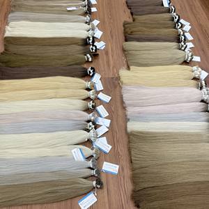 Extensions de cheveux de haute qualité en vrac beaucoup de cheveux de couleur vrais cheveux humains prêts à expédier - Product Image 2