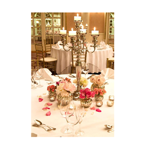 <b>Gold</b> Polished Metal 5 Arms Candelabra For Home Event And Wedding <b>Party</b> <b>Decoration</b> High Quality Regular Size Available - Product Image 5