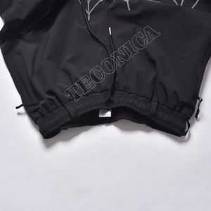 Pantalones de Nieve Negros Impermeables y Resistentes al Viento con Diseño de Telaraña Reflectante, Forro Cálido y Puños Elásticos para Esquí y Nieve, Venta al Por Mayor - Product Image 4