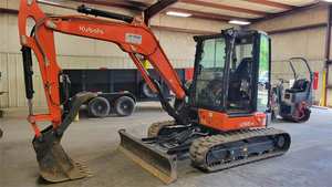 Mini excavadora de ruedas Kubota 2021 para 6,6, tipo móvil T con cilindro hidráulico Bosch Rexroth, componentes de núcleo EngineGear PLC - Product Image 3