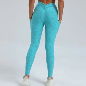 Leggings con estilo Premium para mujer 2025 Spandex Nylon Workout Leggings Custom Scrunch Butt Legging - Product Image 5