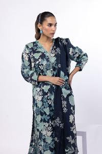 Traje de Salwar Kameez con estampado Digital para mujer, venta al por mayor, vestido de césped de marca Original paquistaní de 3 piezas para damas, nuevo diseño 2025 - Product Image 3