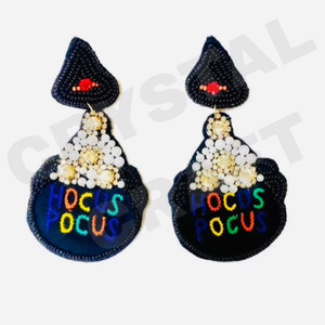 Parrot Dangle <b>Earrings</b> New Arrival <b>Cross</b>-Border Handmade Beads Gold Trendy Creative for Parties Christian Style - Product Image 3