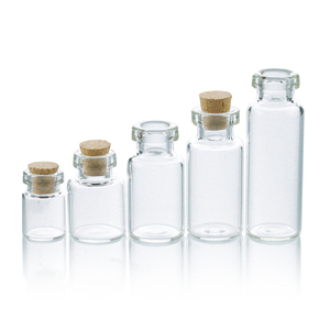 5ml 8ml 10ml 12ml 15ml 20ml Mini rõ ràng thủy tinh có nhu cầu nhỏ trôi chai lọ với nút chai thủy tinh ống corked lọ kẹo chai - Product Image 3