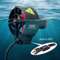 Hélice sous-marine Apisqueen U92 Pro 500W avec ESC intégré pour bateau RC, ROV, USV, pour la prospection marine et les embarcations gonflables