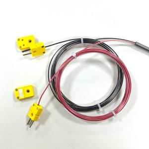 Термопара типа K с двойной изоляцией, зонд из нержавеющей стали, высокоточный высокотемпературный датчик - Product Image 4