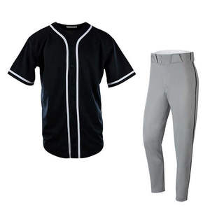 Uniforme de Béisbol para Hombre de Material Suave, Diseña el Tuyo Propio, 100% Poliéster, Uniforme de Béisbol Ligero de Alta Calidad para Hombre - Product Image 6