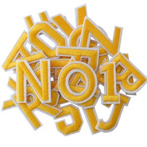 Offre Spéciale 3D Logo personnalisé Patch de broderie coudre sur des badges pour les patchs de veste universitaire fer sur les patchs de transfert de chaleur pour chapeau chemise - Product Image 2