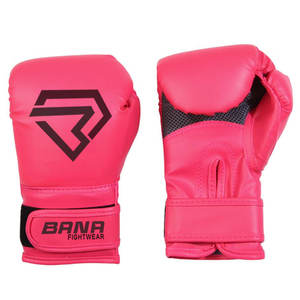 Guantes de boxeo ligeros de dedo completo de alta calidad transpirables de Venta caliente profesional diseño personalizado cordones PU cuero Bana - Product Image 6