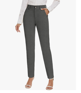 Pantalons de costume droits et extensibles pour femmes, nouvelle arrivée au Bangladesh, à porter au travail, décontractés, pantalons de costume, usine directe - Product Image 5