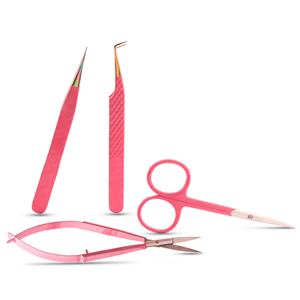 Pince à cils en acier inoxydable de haute qualité avec outil de précision pour ciseaux de beauté. - Product Image 1